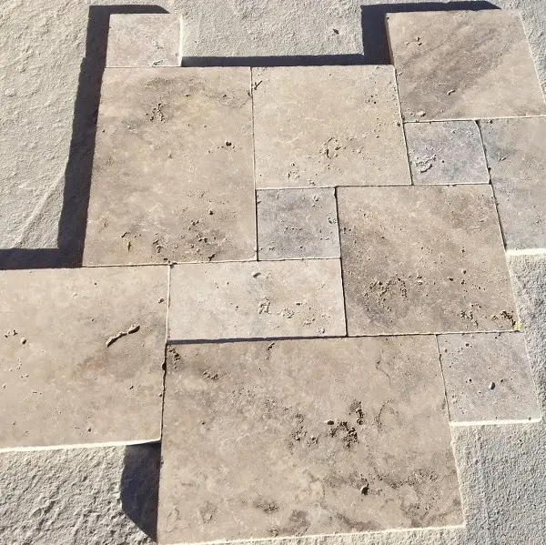 Traveretin Classic Exterior French Pattern 3 cm Pavaj Terasa